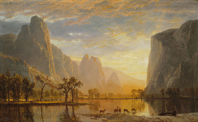 De vallei van de Yosemite (Romantiek)