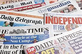 When was the First Newspaper Printed?