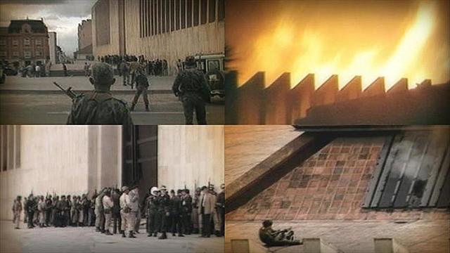 TOMA AL PALACIO DE JUSTICIA