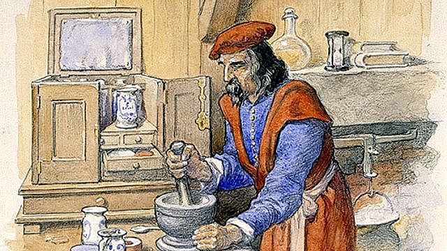 Louis Hébert, apothécaire