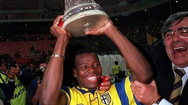 Asprilla; primer campeón europeo
