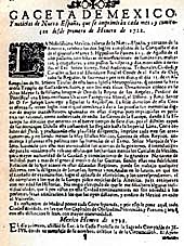 Primer periódico en hoja