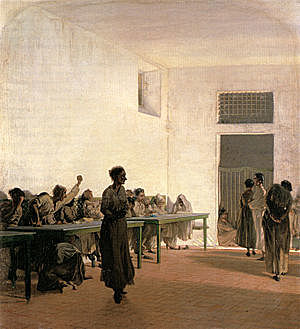 La sala delle agitate