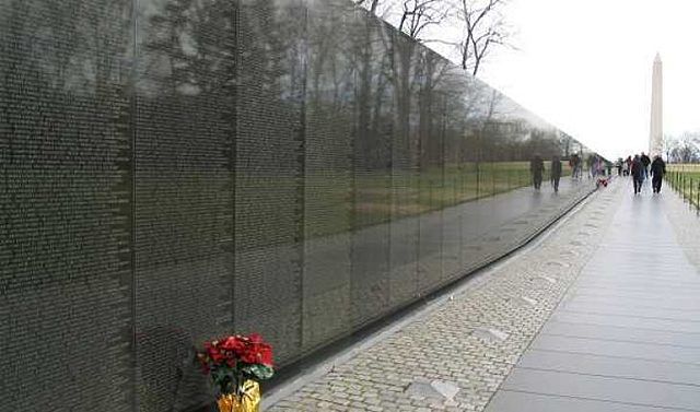 Vietnam War memorial created.