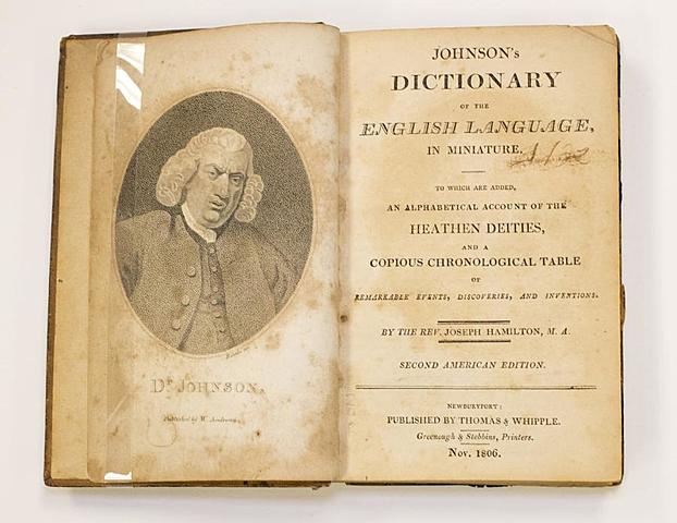 Dictionary of the English Language.