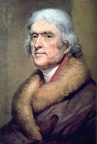 Thomas Jefferson inaugurated