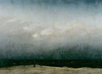 "Monaco in riva al mare" Caspar David Friedrich