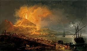 Eruption of Mt. Vesuvius