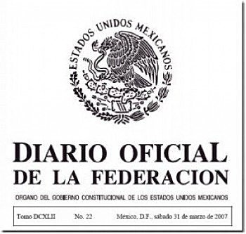 Diario Oficial de la Federación.