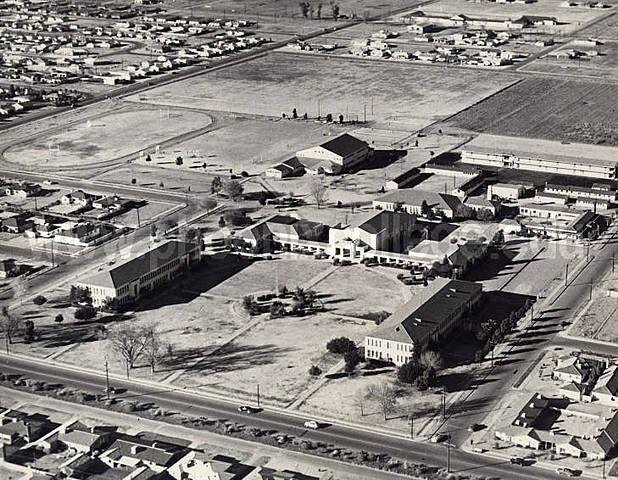 Aerial View of PC in 1949