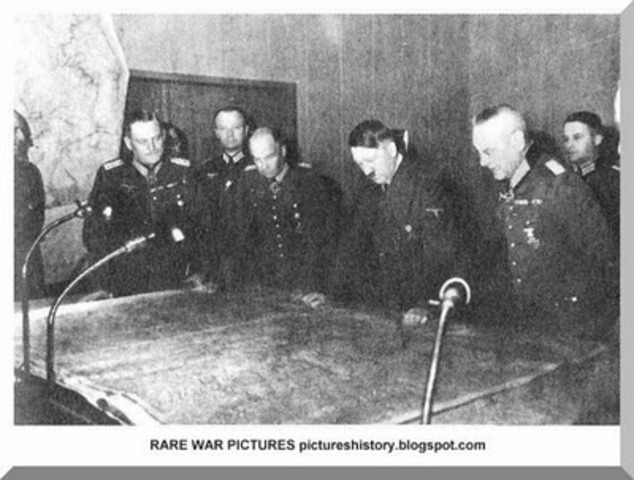 Hitler Reveals War Plans