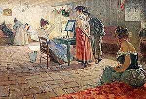 La toilette la mattina