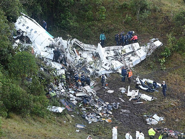 Acidente com o avião da Chapecoense