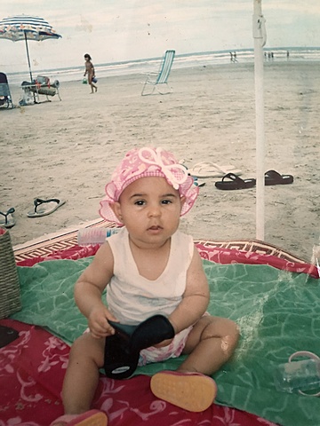 Primeira vez na praia