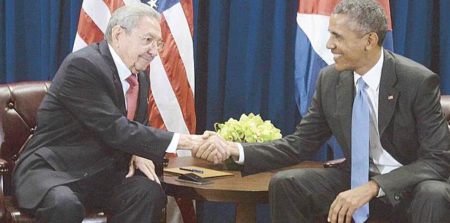 A paz dos EUA e CUBA