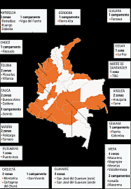 Zona de distension de las FARC