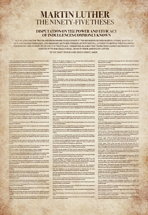 Luther's 95 Theses