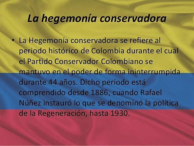 Hegemonía conservadora