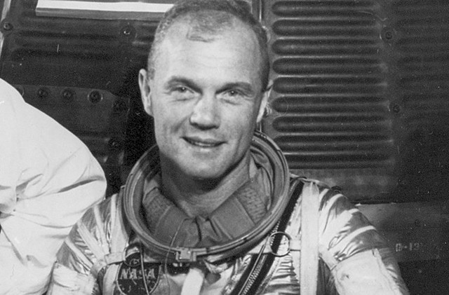John Glenn Orbits Earth