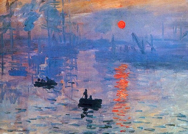 Impressione sole nascente