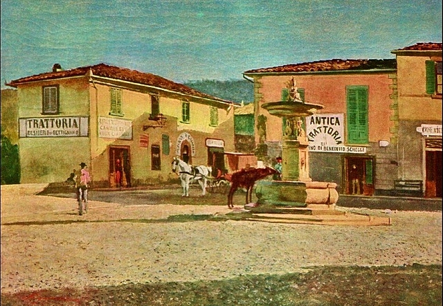 La piazza di Settignano
