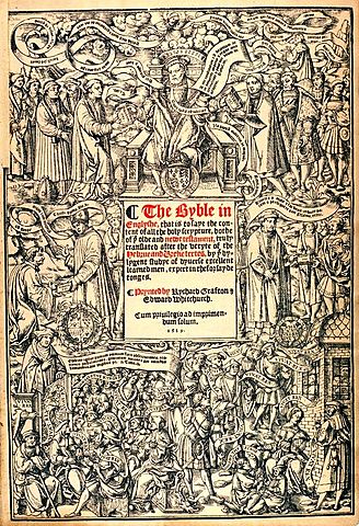 “The Great Bible” published