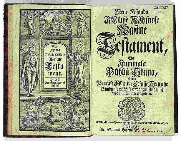 Lõunaeestikeelne uus testament "Wastne Testament"