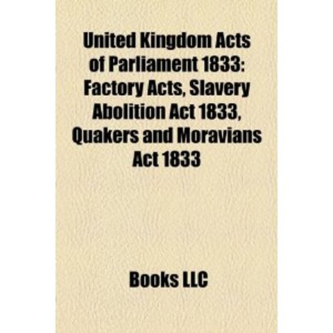 Slavery Abolition Act 1833