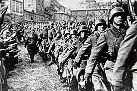 Tyskland angriper Polen