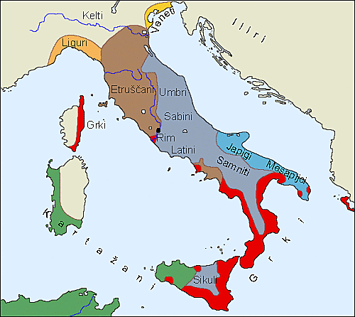 ZAČETKI RIMSKE DOBE