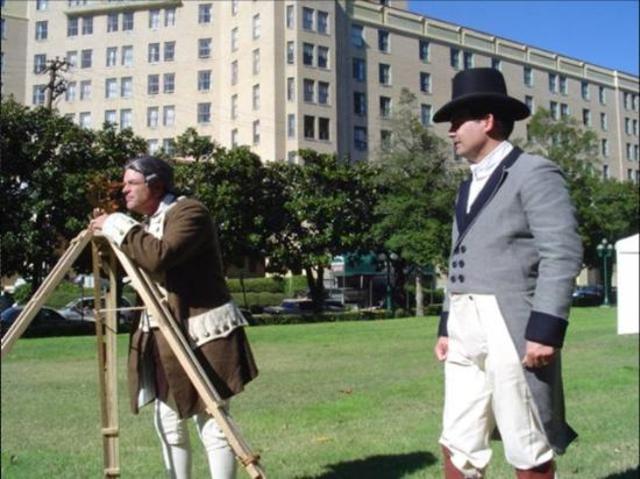 Dunbar and Hunter explore the Ouachita River in Lousiana
