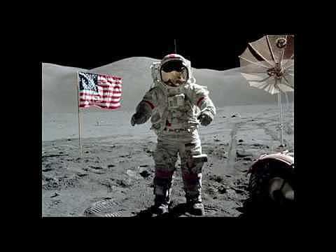 Man lands on the Moon