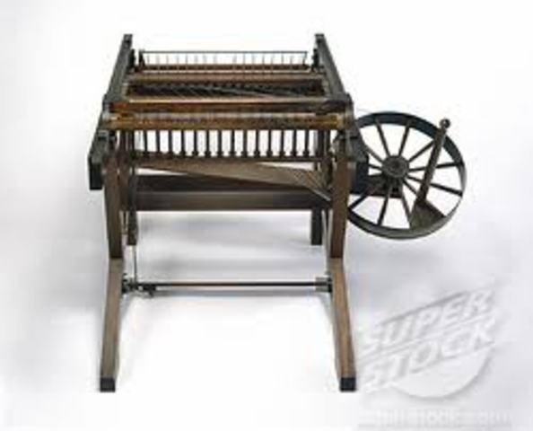 James Hargreaves invented the spinning jenny