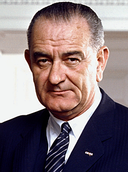 Johnson become President after Kennedy was killed