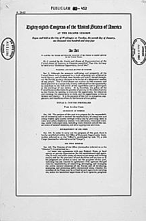 Economic Opportunity Act