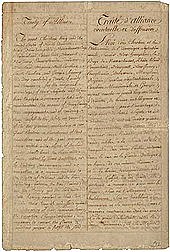 Treaty of Alliance with France