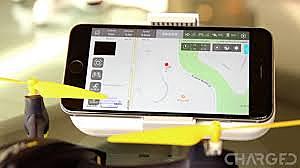 First Drone Controlled by Smartphone