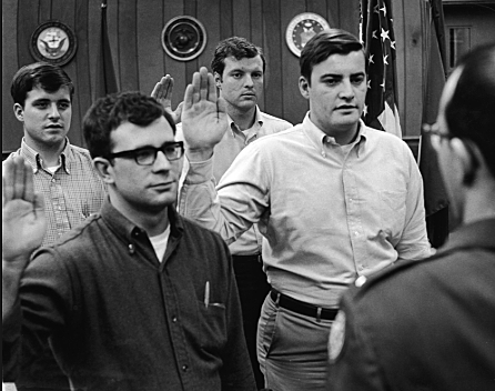 Troops were drafted(in the Vietnam War)