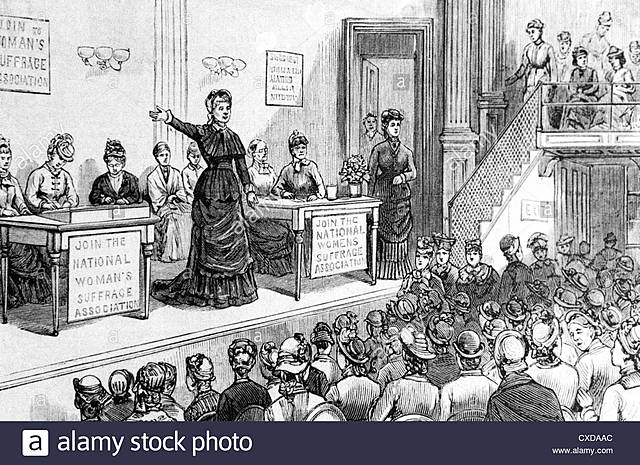 Susan Begins Her Campaign for Women's Rights