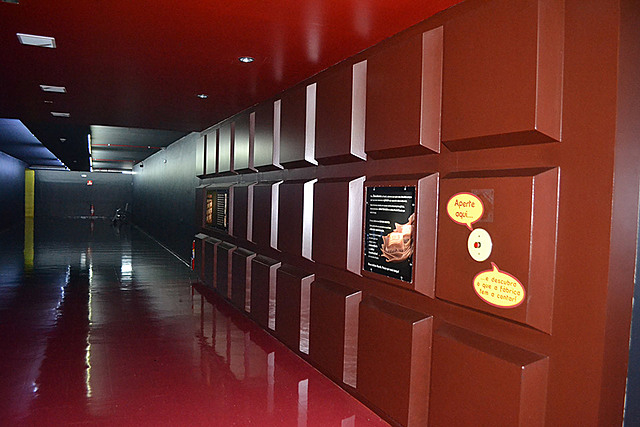 Primeira vez na fabrica de chocolate