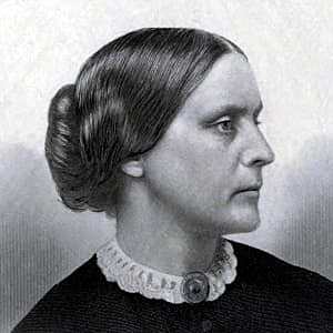 Susan B. Anthony Works On Her Autobiography