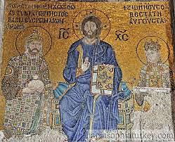 Mosaics of Zoe in Hagia Sophia