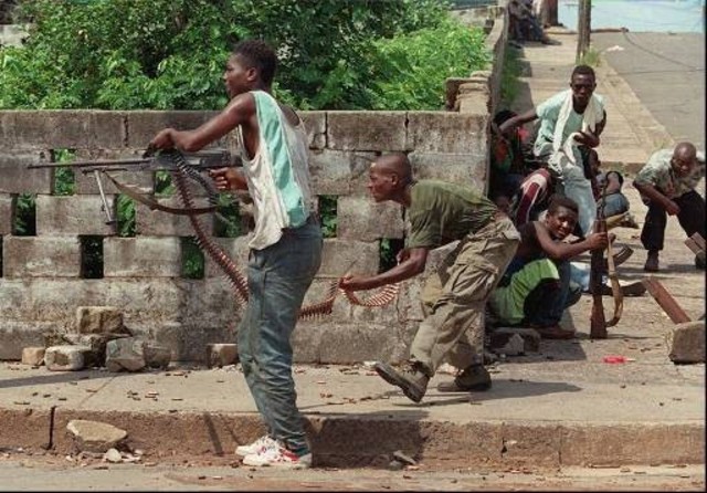First Liberian Civil War Begins