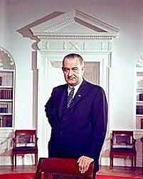 President Johnson went on national television calling for federal intervention in election