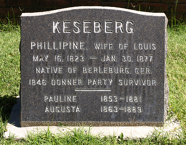 keseberg's wife dies