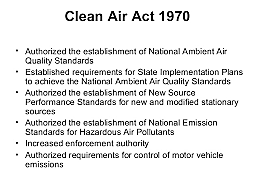 the Air Quality Act