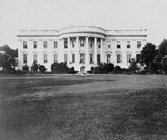 Abigail Adams moves into the White House