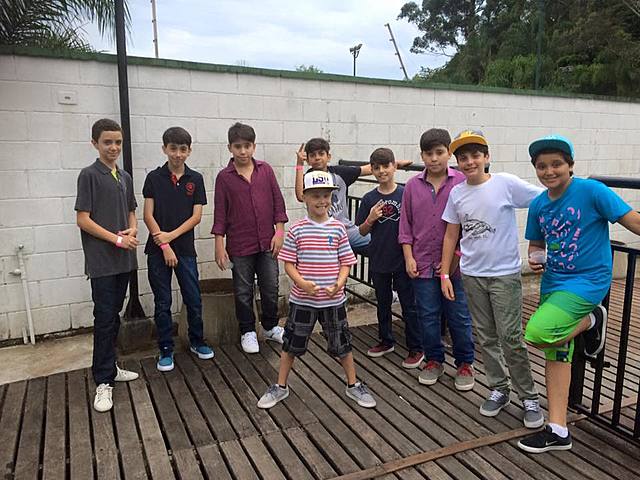 Primeiro rolê com os parceiros