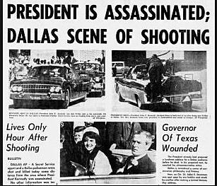 J.F.K assassinated