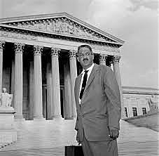 Thurgood Marshall was the first african american supreme court justice